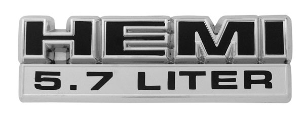  LETRAS HEMI 5.7 LITER RAM PU 05-